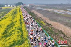 奔跑在春花灿烂的鄱阳湖畔 2026南昌鄱阳湖半程马拉松起跑
